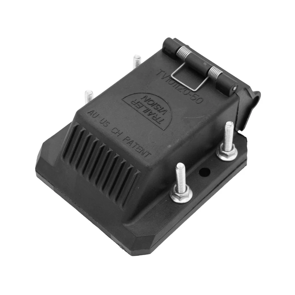 50A Anderson Style Connector Cover Vertical Mount (Black) - Image 3
