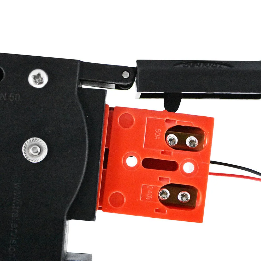 50A Anderson Style Dual Connector Cover with Red & Grey Quick Screw LED Connectors - Image 5