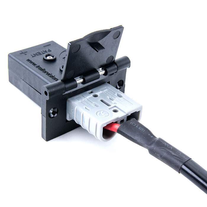 50A Weatherproof Slimline Anderson Plug Mount & Cover - Image 5