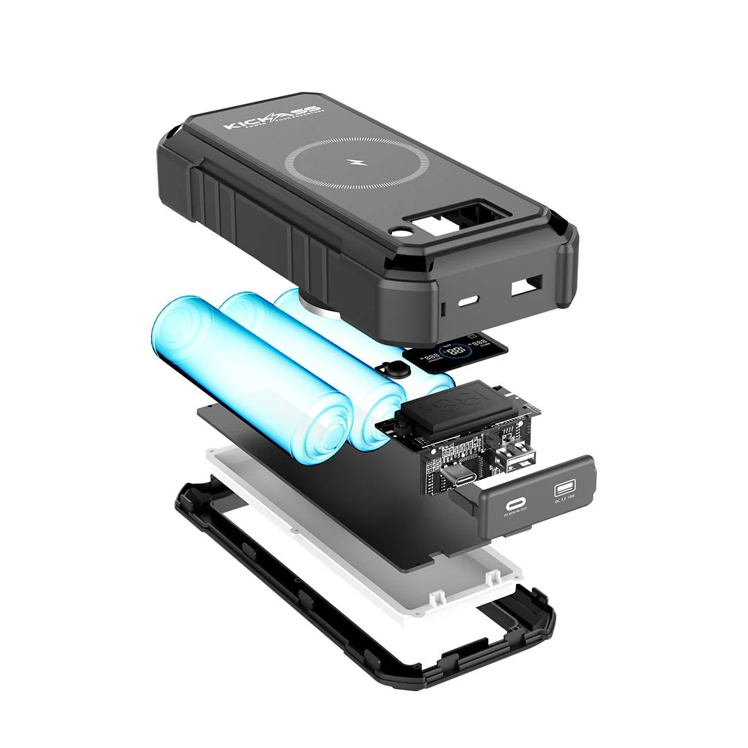 KickAss KickCharge Swag 88 Portable Power Pack for Camping - 24,000mAh - Image 8