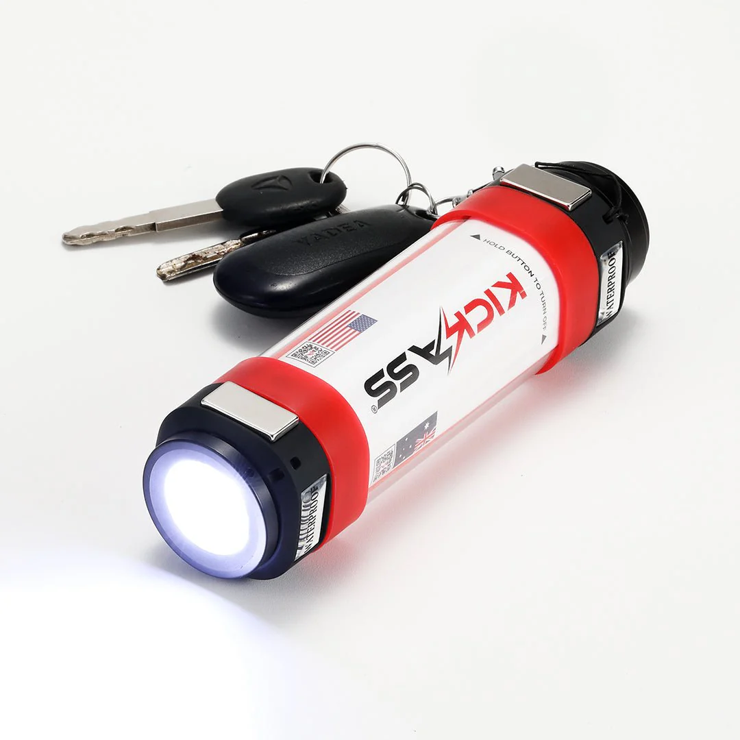 KickAss Rechargeable LED Torch with Power Bank - Small - Image 8