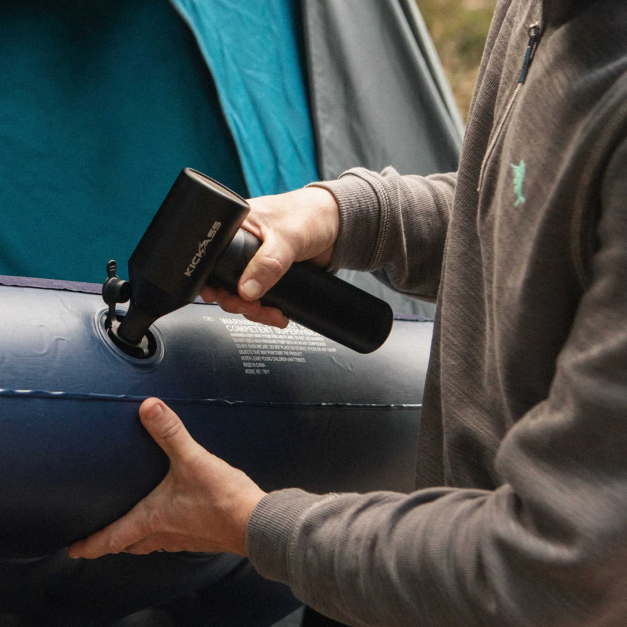 KickAss Lithium Rechargeable Jet Blower Fan Max for Camping - Image 3