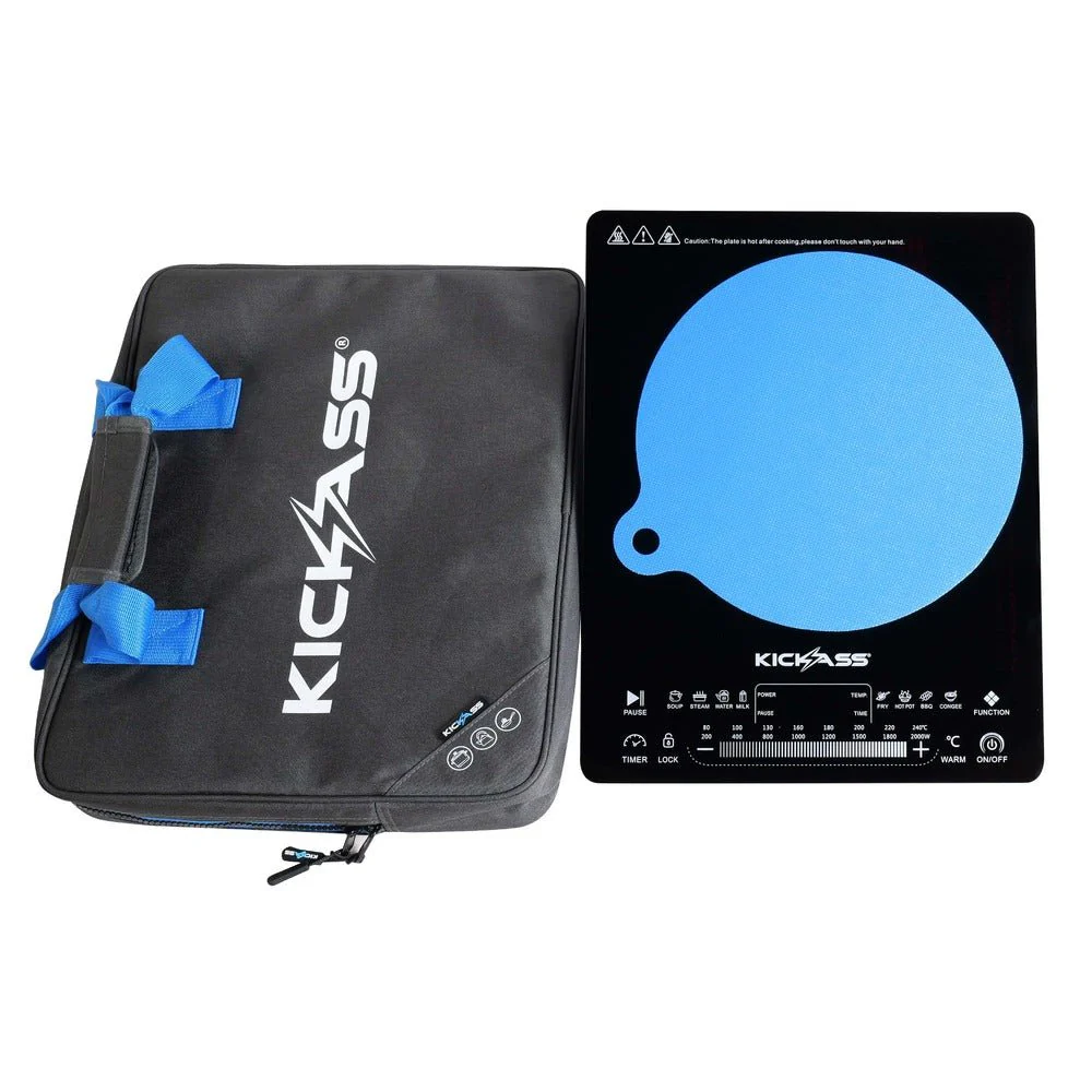 KickAss QuickFire Portable 2000W Induction Cooktop For Camping - Image 10