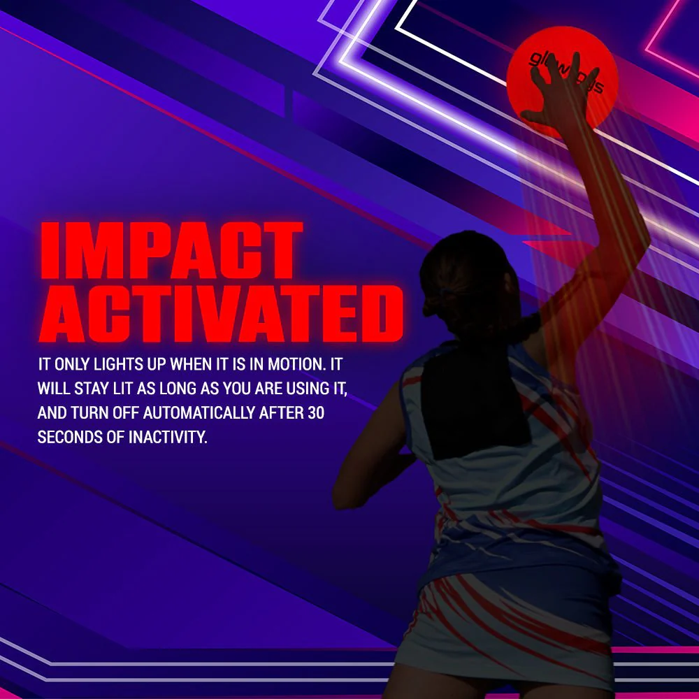 LED Touch Activated Light Up Netball - Image 5