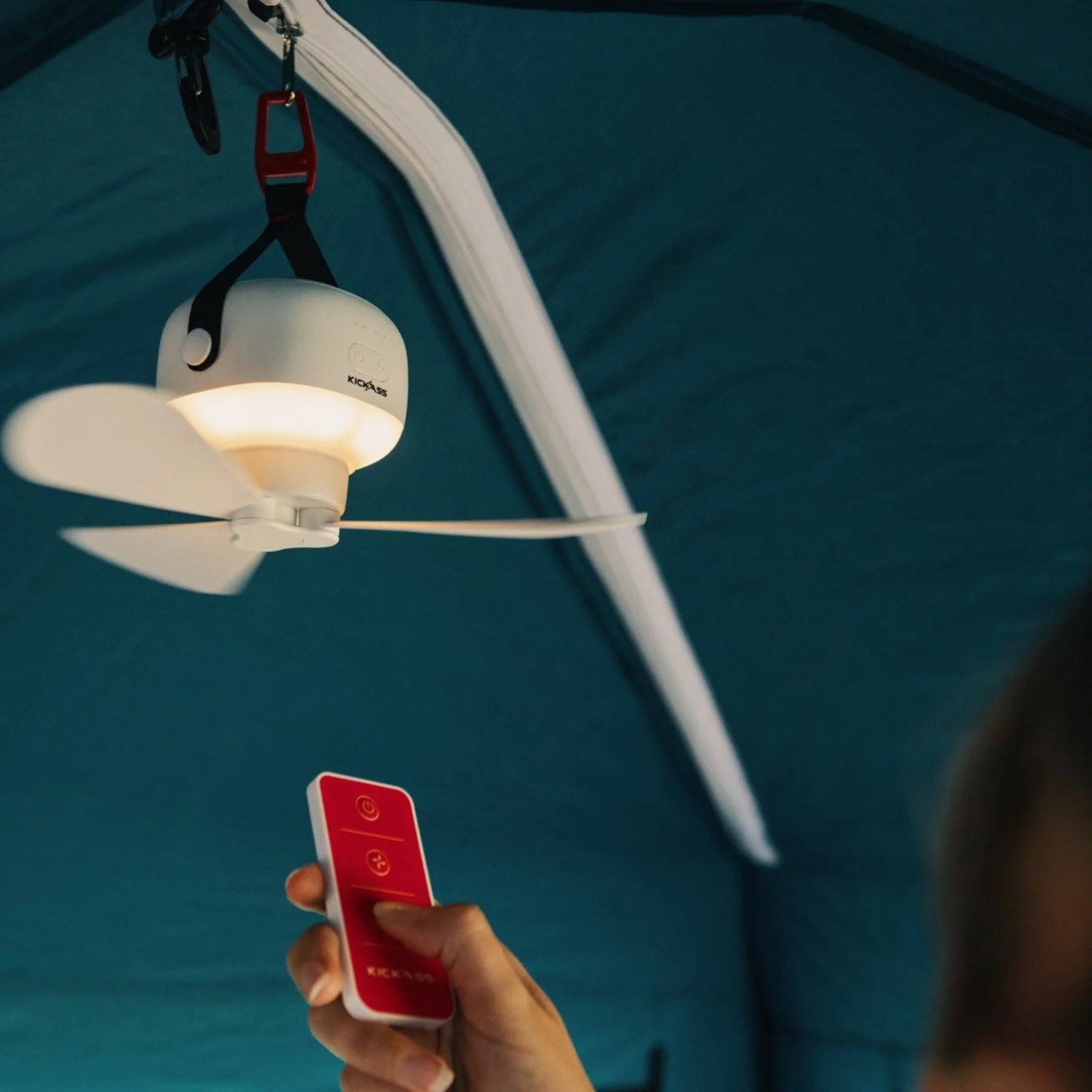 KickAss Portable Hanging Fan for Camping - Image 2